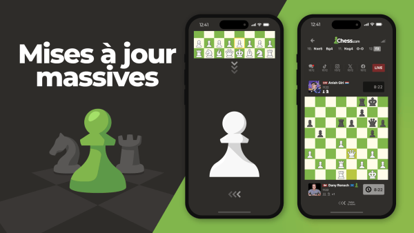 滑动至 Chess.com 进行在线国际象棋革命！