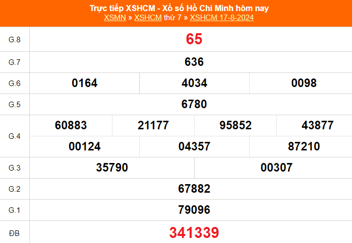 XSHCM 24/8, XSTP, kết quả xổ số Hồ Chí Minh hôm nay ngày 24/8/2024 - Ảnh 2.